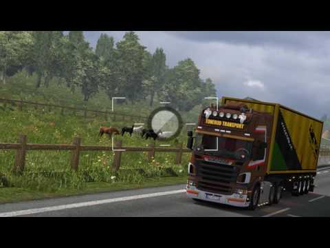 ETS2 Scania R620 Warszawa - Olsztyn