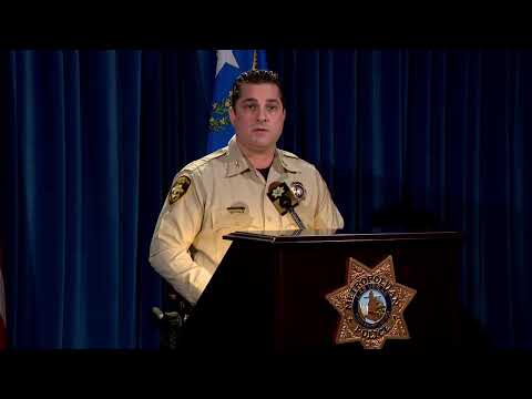 Las Vegas police update public on weekend shooting involving officer