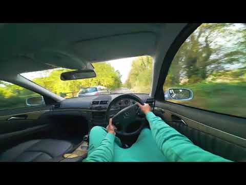 W211 Mercedes E320 CDI POV DRIVE |
