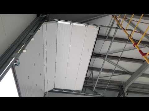 ПРОМЫШЛЕННЫЕ ВОРОТА ДАМАСТ 'DAMAST' INDUSTRIES ПОВЫШЕННЫЙ ПОДЪЕМ НАВАЛЬНЫЙ ПРИВОД ДАМАСТ DMSI 50