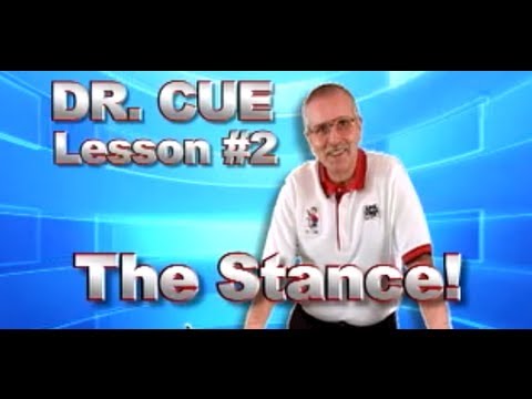 APA Dr. Cue Instruction - Pool Lesson 2: The Stance