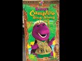 Barney S Campfire Sing Along Canadian VHS