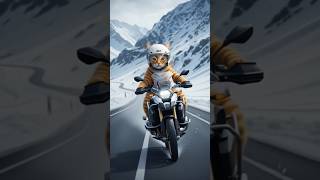 Motorcycle Cats #cat #shorts
