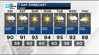 Casper Weather: Friday, July 18, 2025