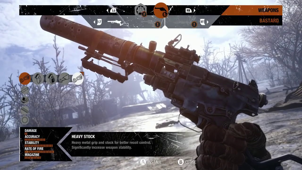 Оружие в Metro Exodus