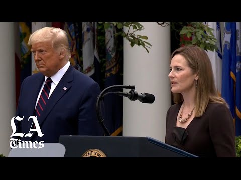 Trump picks Amy Coney Barrett for the Supreme Court