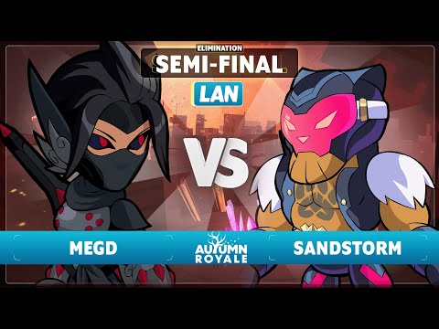 MegD vs Sandstorm - Elimination Semi-Final - Autumn Royale 2023 - LAN 1v1