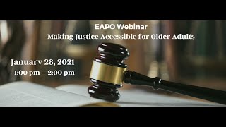 Making Justice Accessible for Older Adults