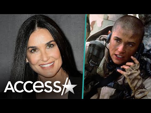 Why Demi Moore Will Never Cut Hair Short Again For Role