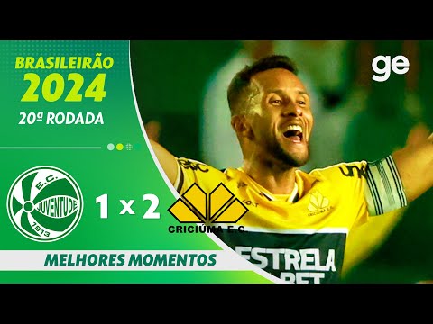 Gols e lances de Juventude-RS x Criciúma