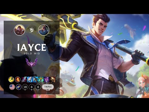 Jayce Mid vs Yasuo - NA Master Patch 12.7