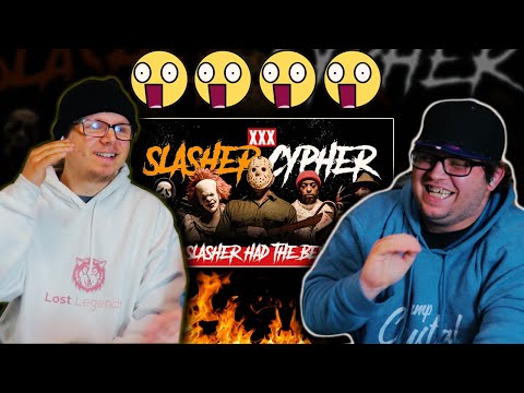 He Said What!?  |XXX SLASHER CYPHER - "Jason, Candyman, Pennywise, Ghostface, and Freddy" [REACTION]