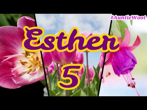 The Book of Esther 5 King James Version KJV KJB Audiobook with Captions Read Along