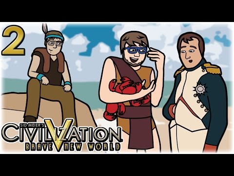 Civilization 5: Multiplayer | Part 2 | Love and Fish | Let's Play Civ V Multiplayer Gameplay