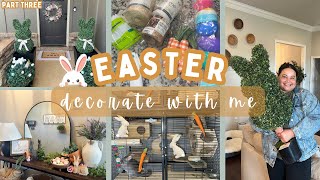 Cute & Creative Easter DIY Decoration Idea plus Front Door and Entryway decorating!