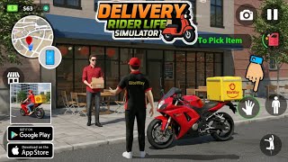Delivery Rider Life Simulator (New Update) | New Android Gameplay 2025 #games