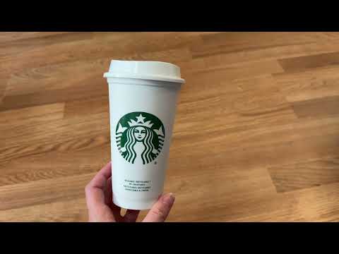 Honest Review of this Starbucks White Reusable Plastic Cup