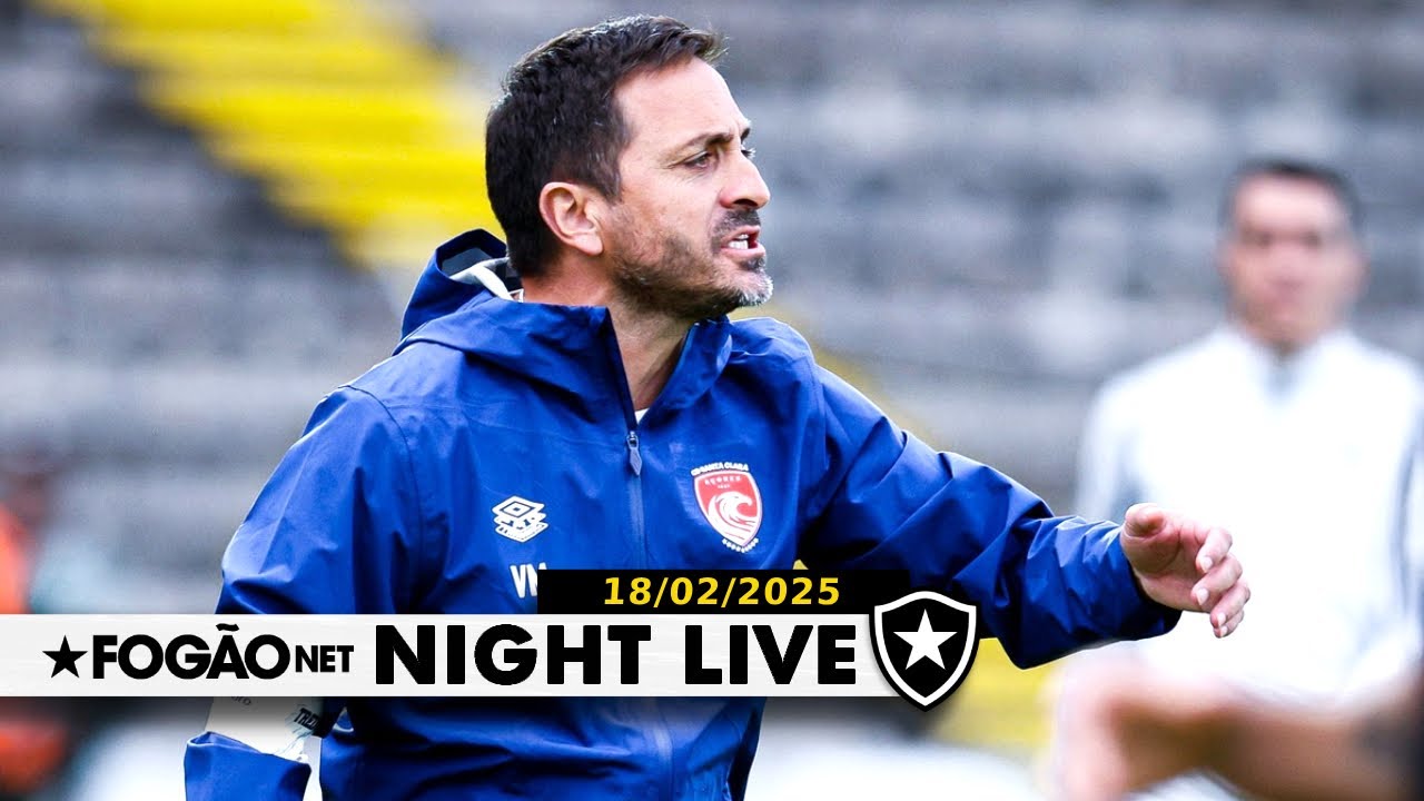 NIGHT LIVE | Habemus técnico! Como Vasco Matos chega para comandar o Botafogo?