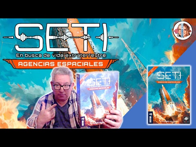 Vídeo relacionado con Devir - SETI: Agencias Espaciales, Expansión Juego de Mesa de Exploración Espacial y Vida Extraterrestre, Nuevas Especies, Cartas y Modo Solitario de Estrategia Sci-Fi, Versión Española (BGSETAES)