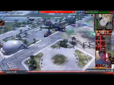 command & Conquer [Kane's Wrath] Bikerushownz vs masterleaf