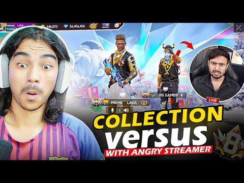 Collection Verses Prank With Angry Youtuber😡 Kalwa Adam vs Pro Youtuber - Garena freefire
