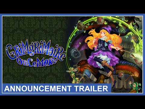 GrimGrimoire OnceMore - Announcement Trailer (PS4, PS5, Nintendo Switch) thumbnail