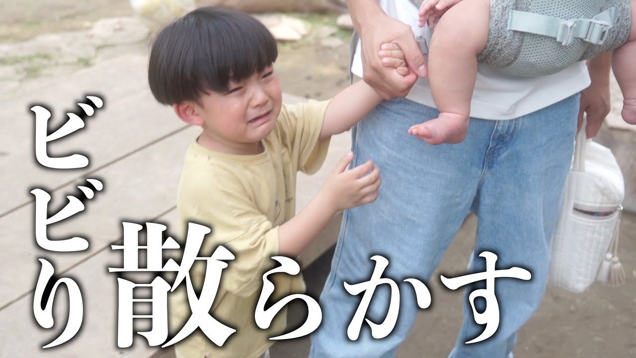 【アルパカvs子供】触れ合えすぎる動物園にビビる子供たちwww