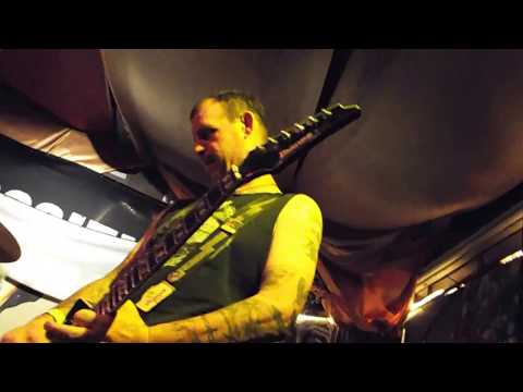 Clusterfux playing "Sparrows Fall," at 7th Circle on July 17, 2018