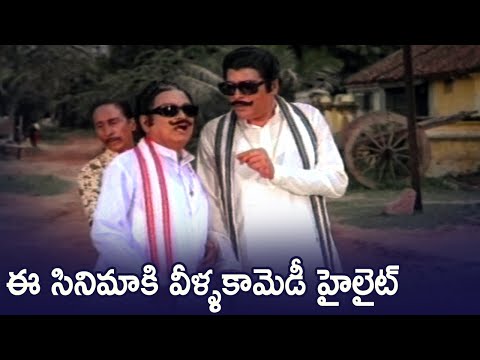 ఈ సినిమాకి వీళ్ళ కామెడీ హైలైట్ - Rao Gopal Rao And Allu Ramalingaiah Superhit Comedy Scenes