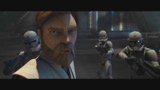 The Clone Wars  - General Grevious Attacks Obi Wan