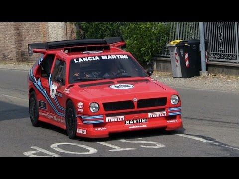 Lancia Delta ECV Group S Rally Car in action at Vernasca Silver Flag 2014!