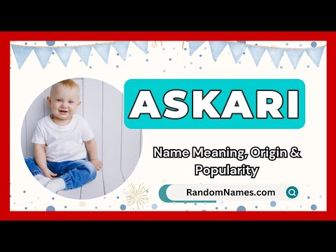 Askari - Baby Boy Name Meaning, Origin & Popularity - RandomNames.com