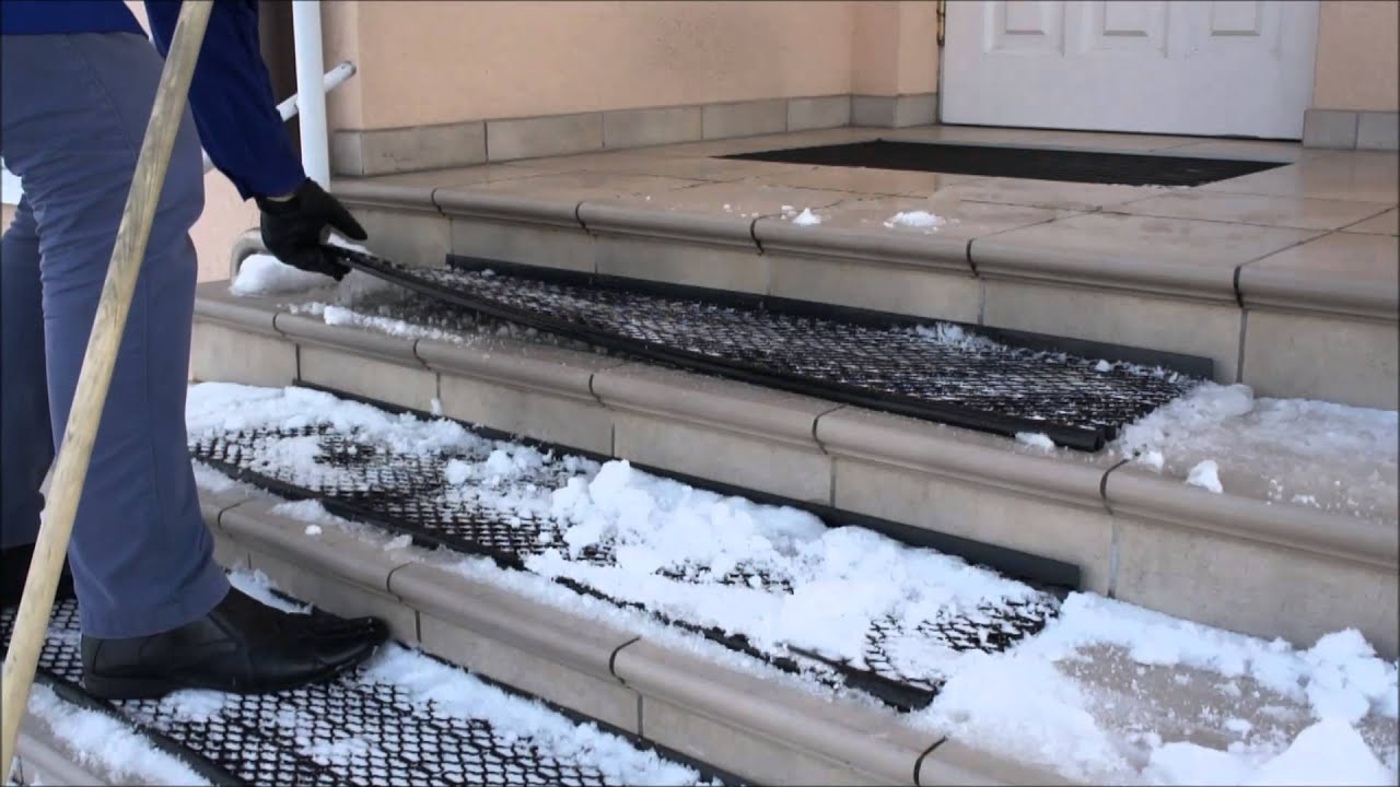 Czyszczenie maty Arabeska na schody / Cleaning Arabeska stair mat