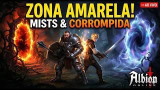 Albion Online: Norte de Lymhurst: Aventura na Zona Amarela! Quase Matei um PK (Pai e Filho #03)