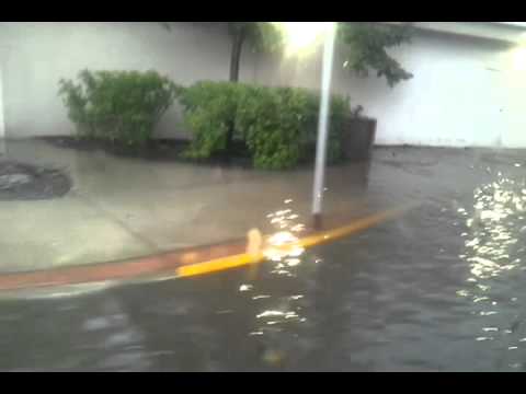 Armstrong BC after hail storm.