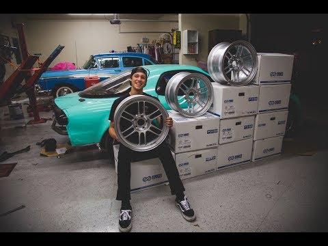 RX7 FD GETS ENKEI RPF1'S