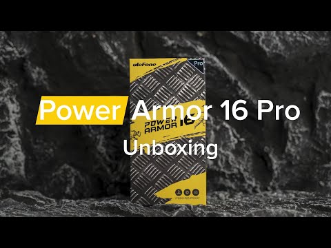 Unboxing the Ulefone Power Armor 16 Pro - The World's Loudest Rugged Phone