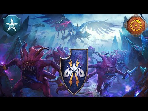 Kholek Goes GOD MODE - Epic Chaos vs. Order 2v2 in the Realm of Tzeentch - Total War Warhammer 3