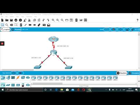 Práctica 7.2.4.9 Packet Tracer.