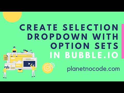 How to create a gender selection dropdown using Option Sets in Bubble.io thumbnail