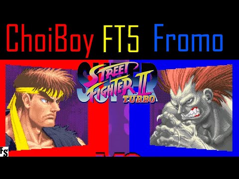 Super Street Fighter 2 Turbo - ChoiBoy [Ryu] vs Fromo [Blanka] (Fightcade FT5)