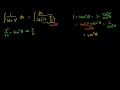 Integrals: Trig Substitution 2 Video Tutorial