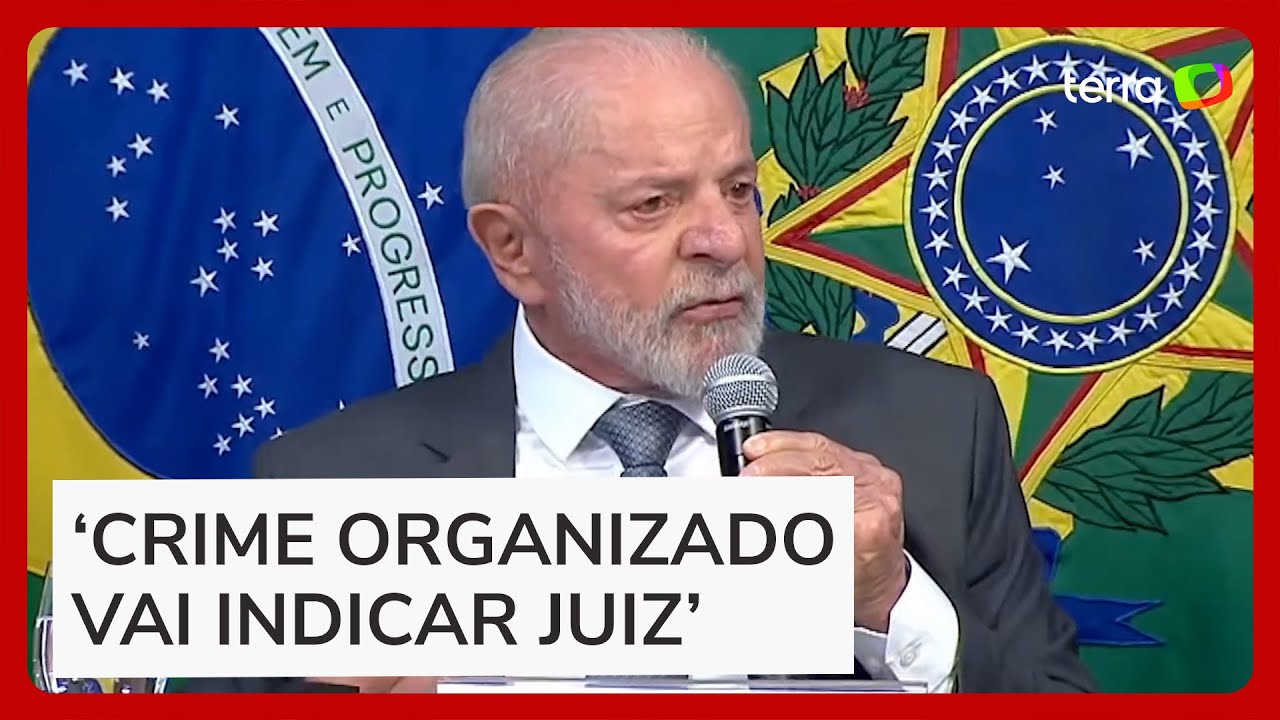 Lula diz que PCC e CV ‘estão em quase todos os Estados disputando eleições e elegendo vereadores’