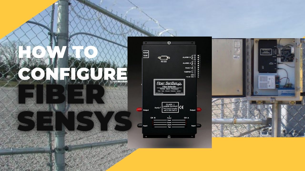 CONFIGURE FIBER SENSYS | FENCE & PERIMETER INTROSION SYSTEM|#fibersensys #intrusiondetection PART-01