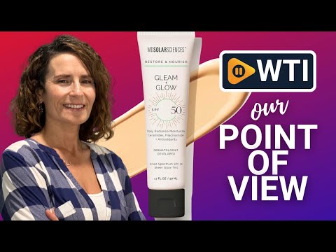 MDSolarSciences Gleam and Glow SPF 50–Highlight Tinted Moisturizer with Broad Spectrum UV Protection–Blendable Sunscreen with Antioxidant VitaminC and Green Tea–Sheer - WTI product video review