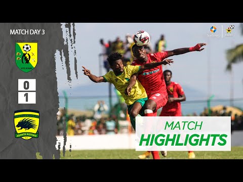 BIBIANI GOLD STARS 0 -1 ASANTE KOTOKO HIGHLIGHTS