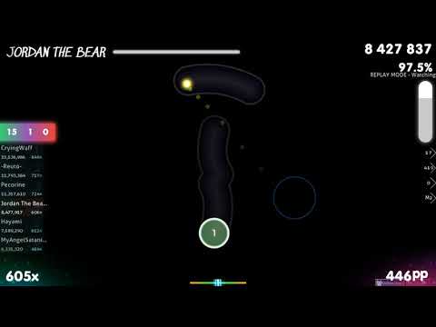 Jordan The Bear | sana - Packet Hero [Extreme] 1st +HDHR FC 97.82% {#1 541pp FC} - osu!