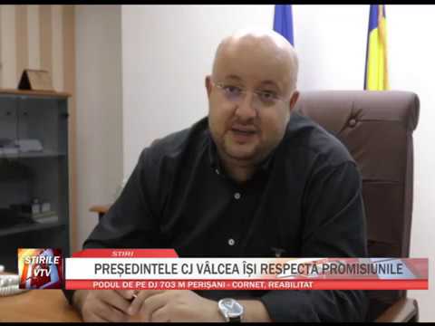 PRESEDINTELE CJ VALCEA ISI RESPECTA PROMISIUNILE