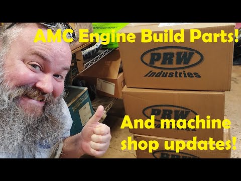 AMC Engine Build Parts from PRW are here! AMC 304 build, AMC 360 build, AND Mopar Stroker!?