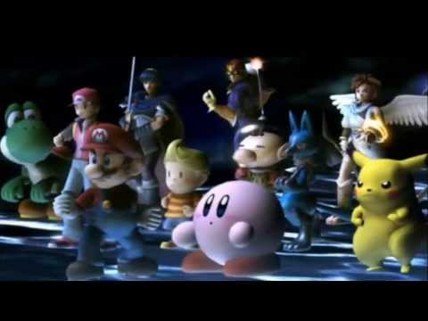 Smash on Titan. Shingeki no Kyojin OP Parody- Super Smash Bros.
